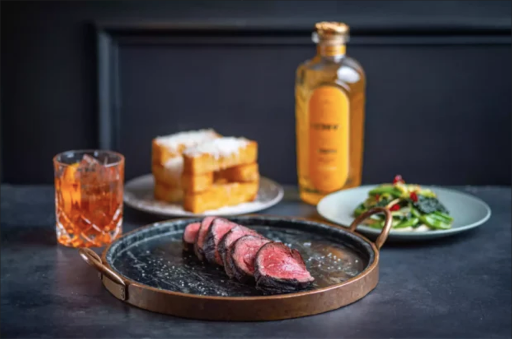 M restaurant city of london