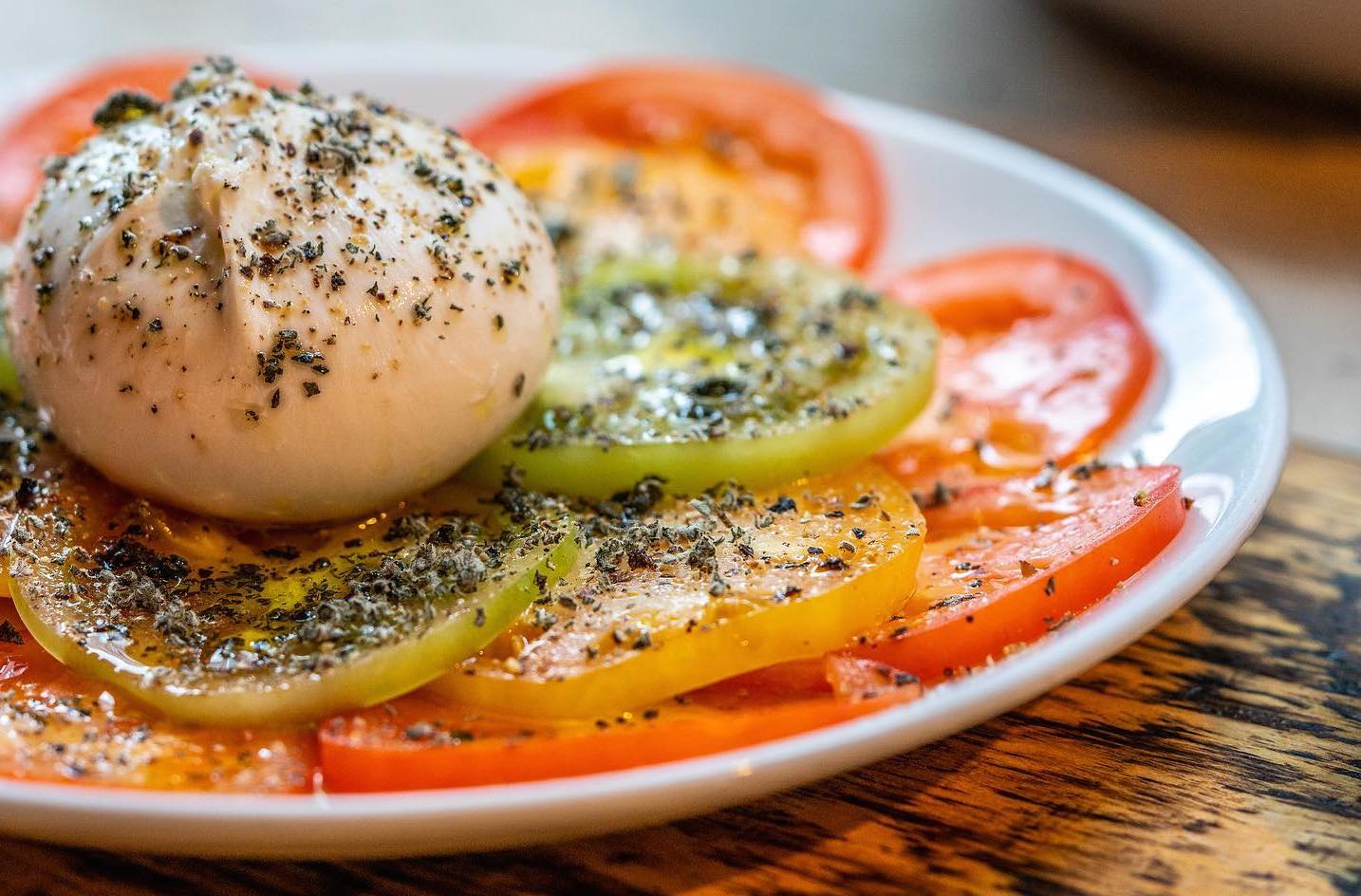 Emilia's crafted pasta - burrata