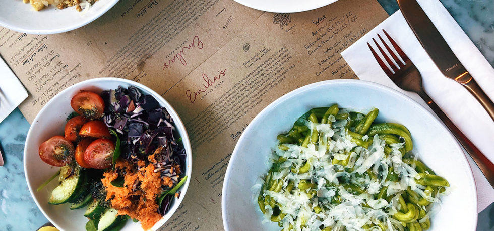 Emilia's pasta, east london