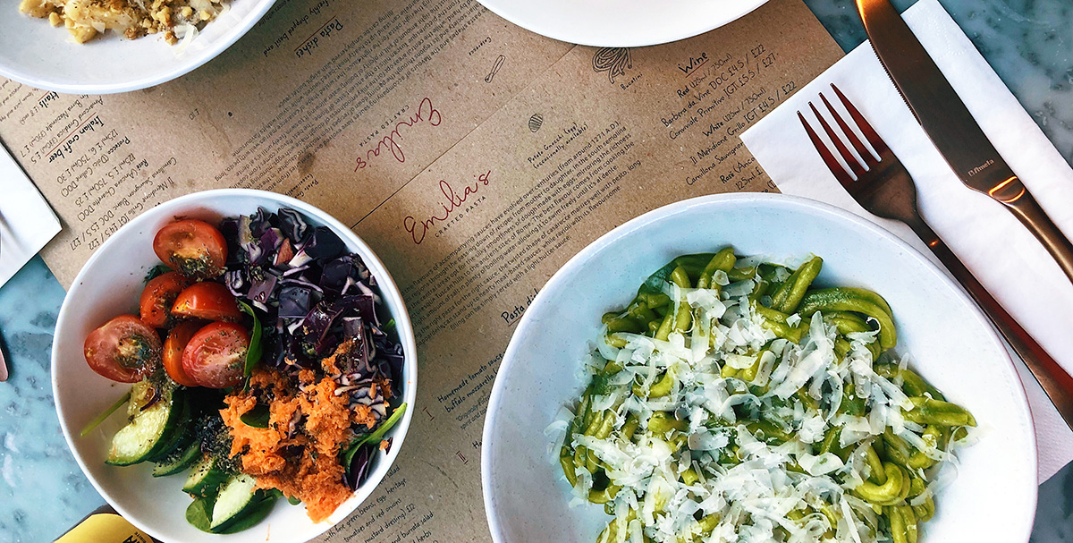 Emilia's pasta, east london