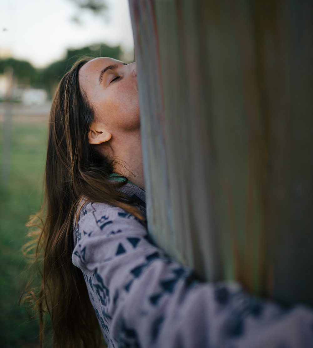 mental health, tree hugging