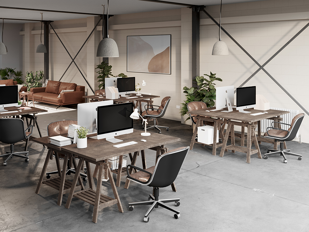 Eat Work Art workspace