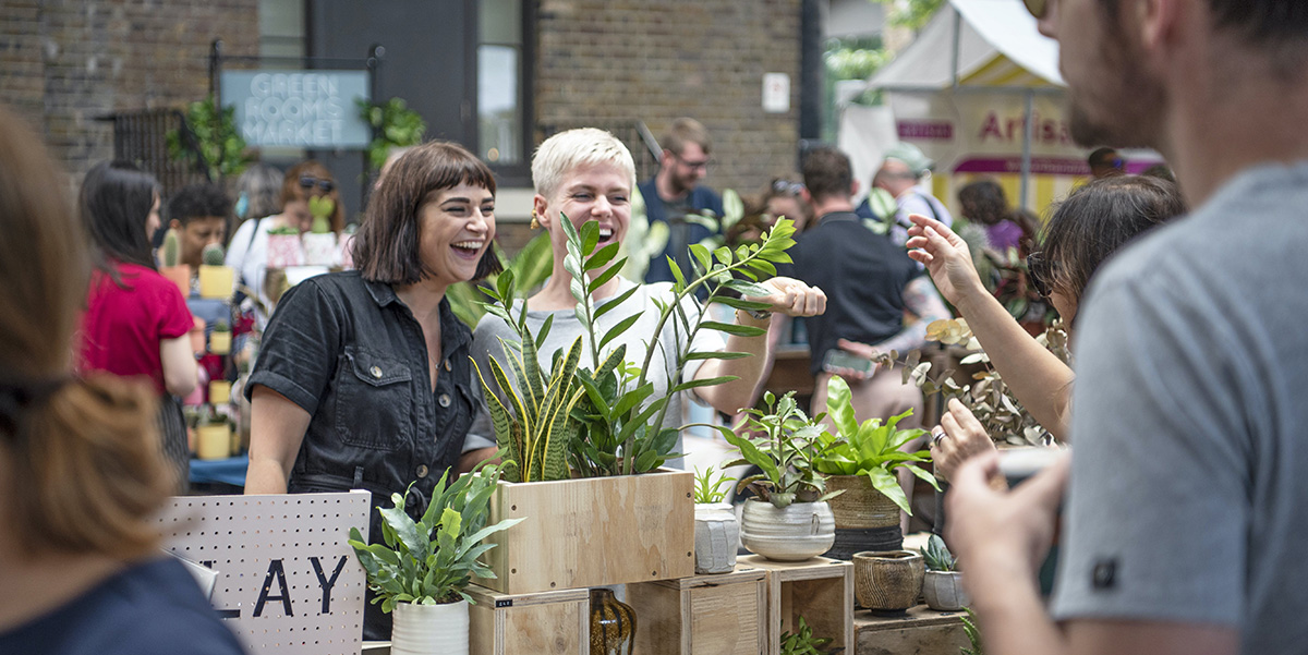 Urban east spitalfields market