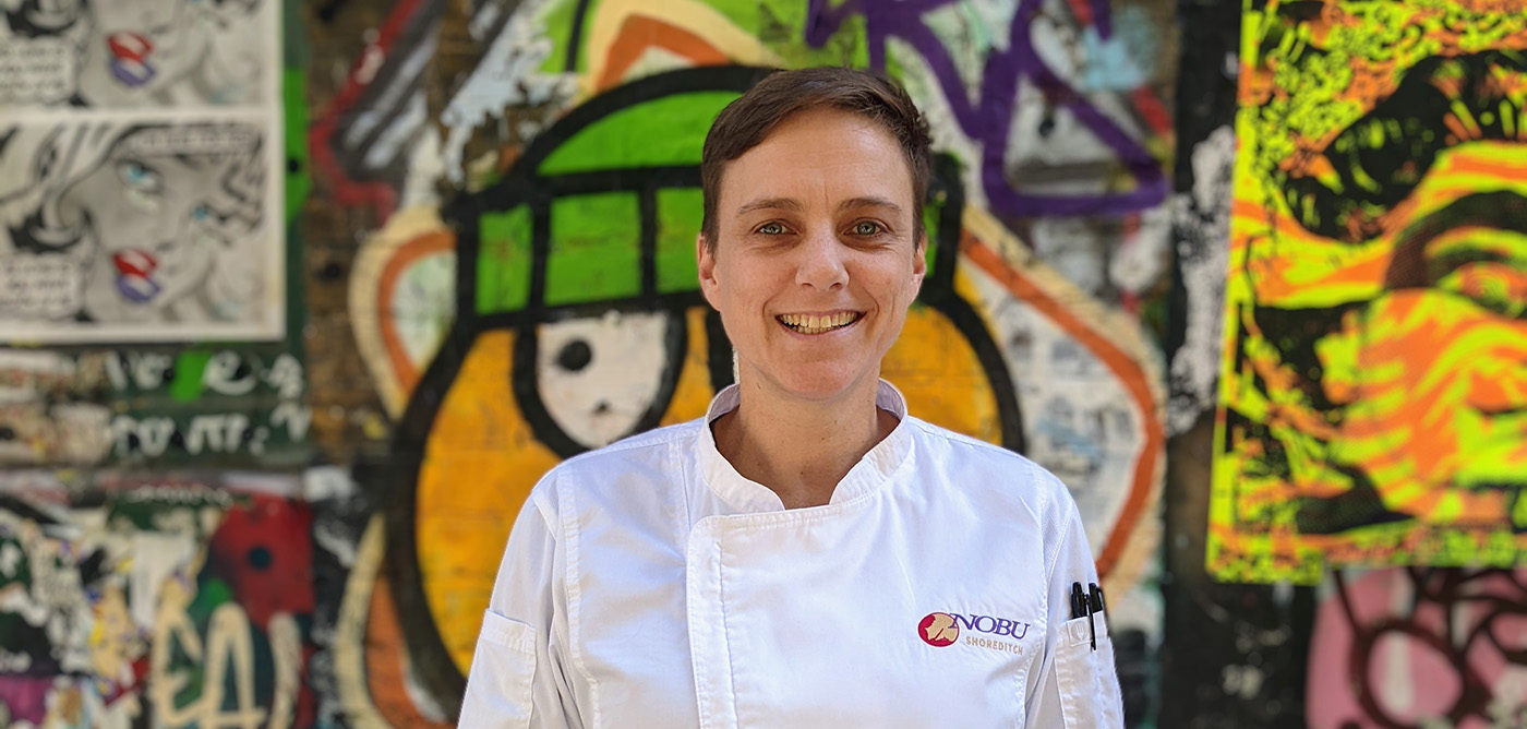 Sandi Richmond chef at Nobu Shoreditch
