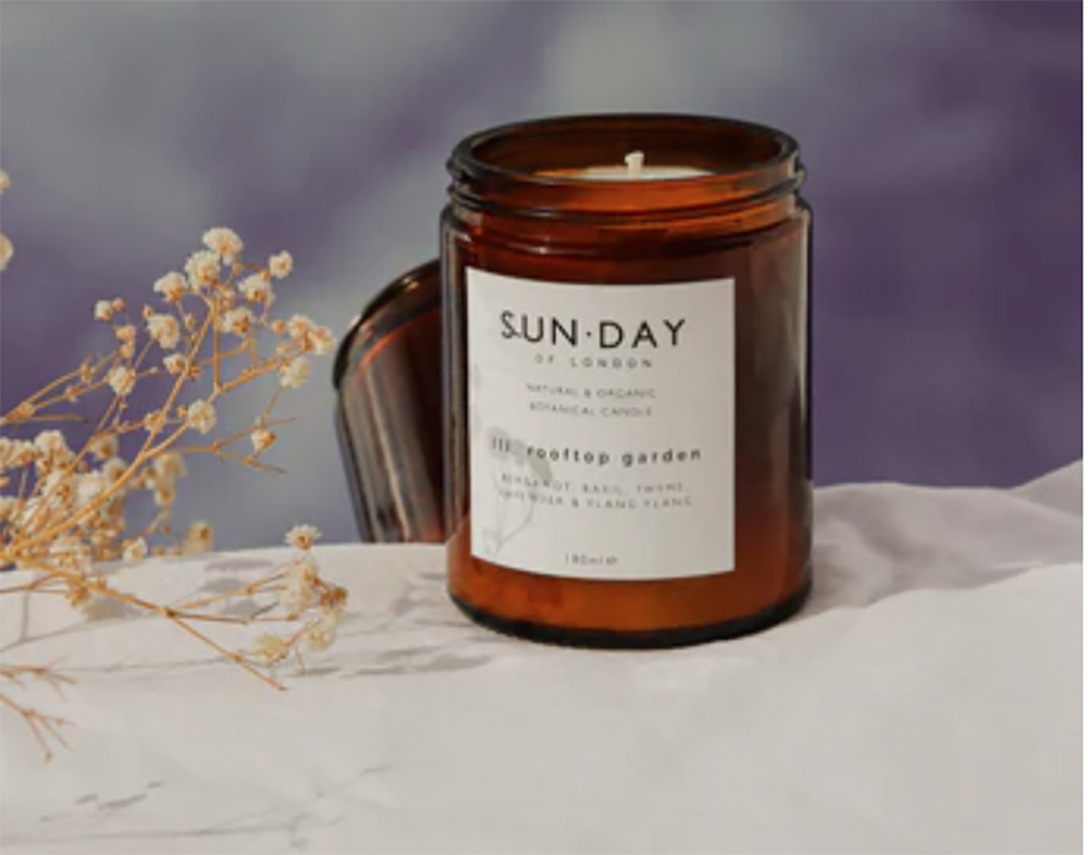 sun.day vegan candles east London