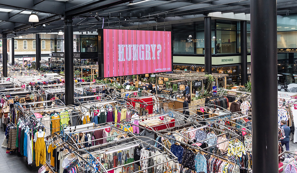 shopping spitalfields market east london