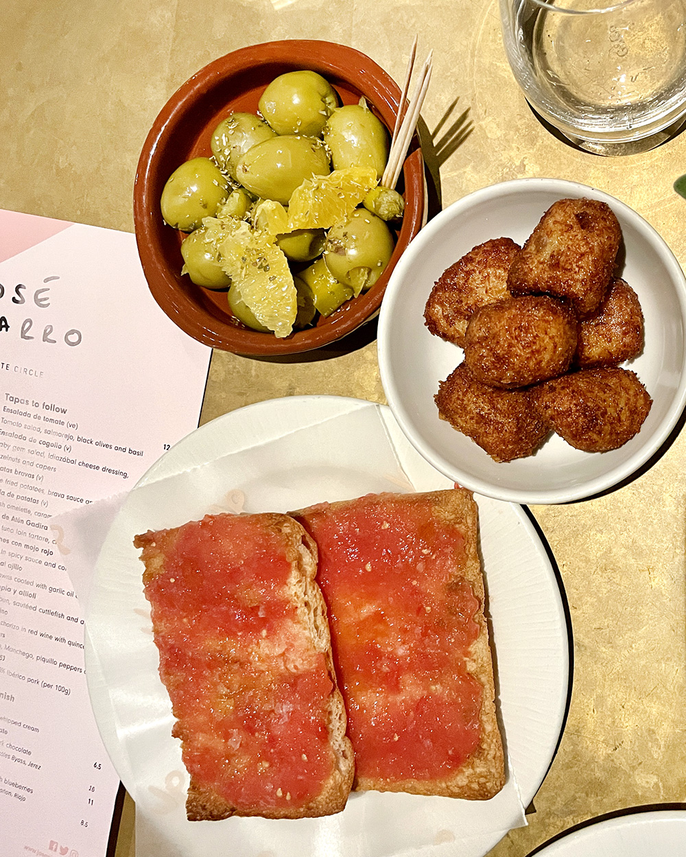 José Pizarro Broadgate Circle tapas bar