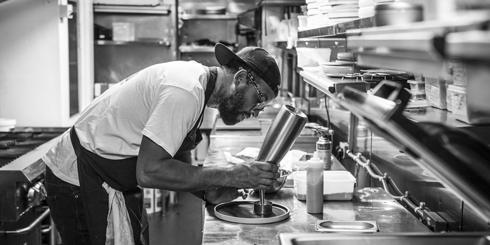 Executive chef James Cochran