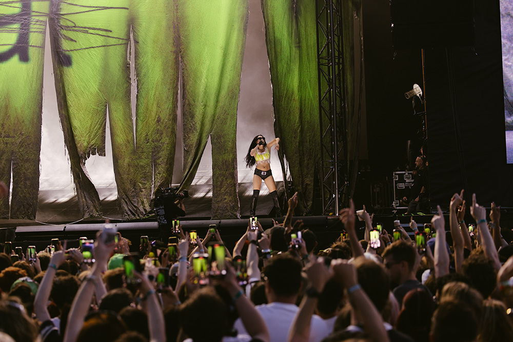 Charlie xcx Lido Festival East London