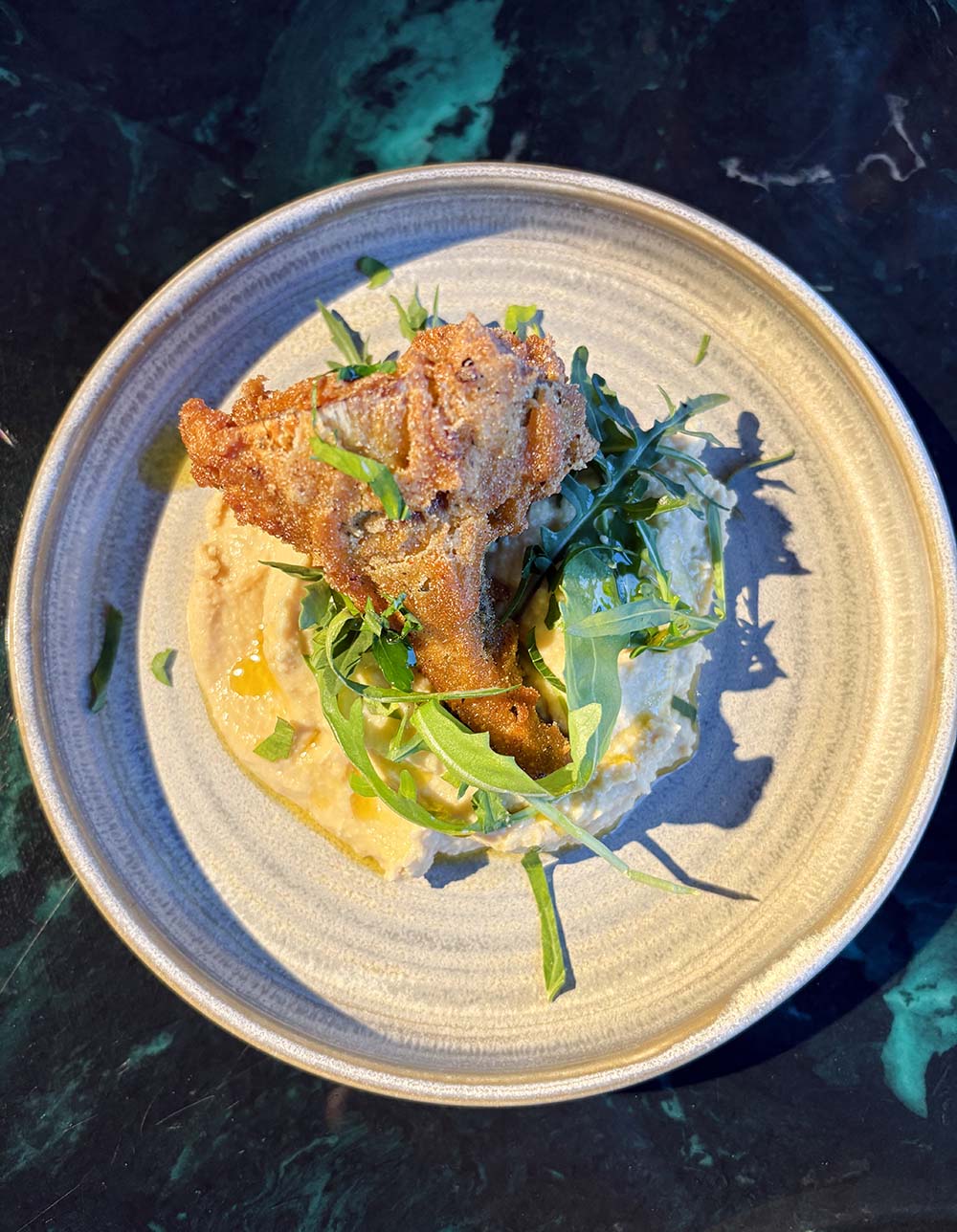 union restaurant stratford artichoke starter