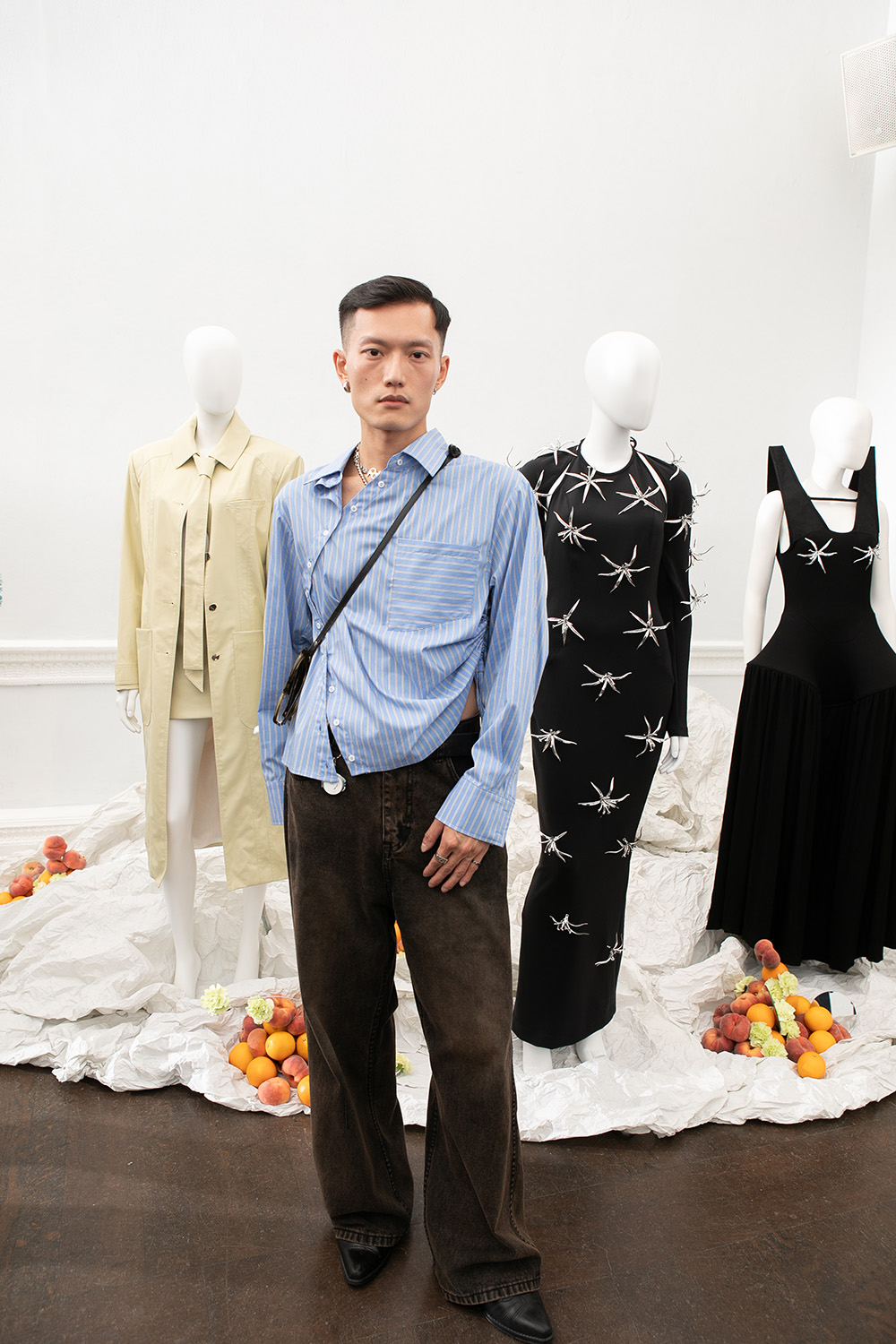 Fashion Designer Ray Chu London fashion week