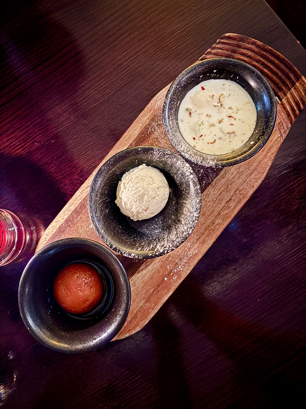 Mint Leaf London Indian dessert