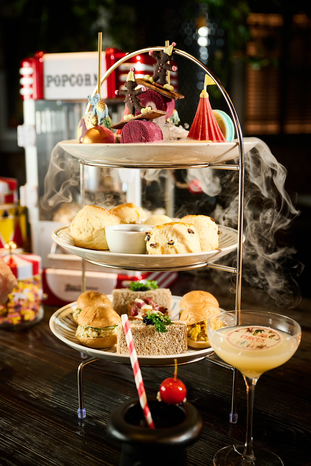 circus afternoon tea at vintry and mercer
