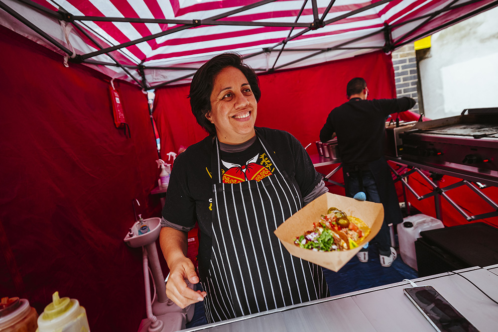 street food francis road market