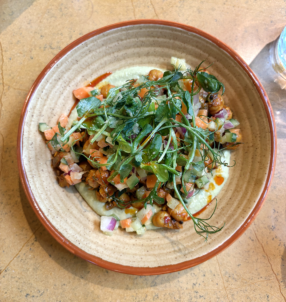 Hoppers Shoreditch chickpea salad