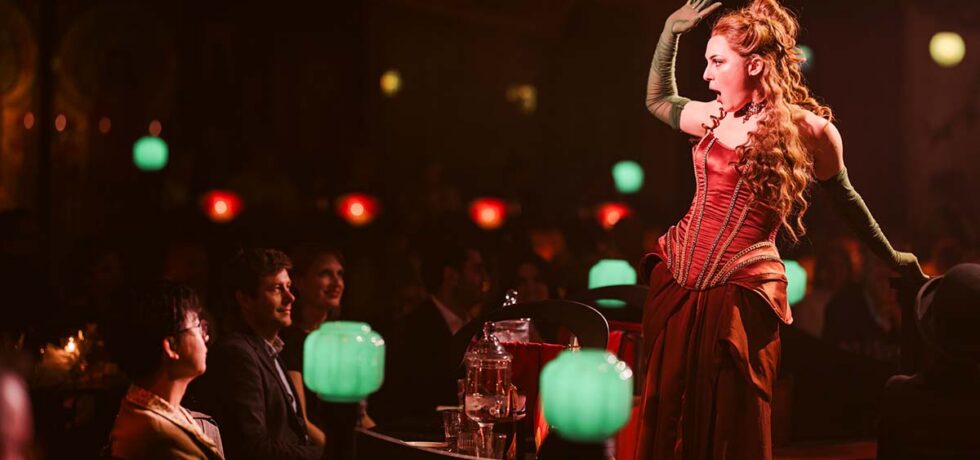 chat noir immersive dining show london