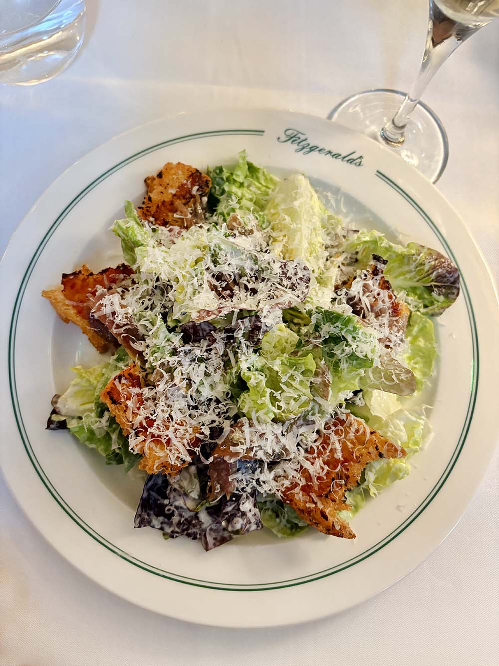 fitzgeralds restaurant caesar salad