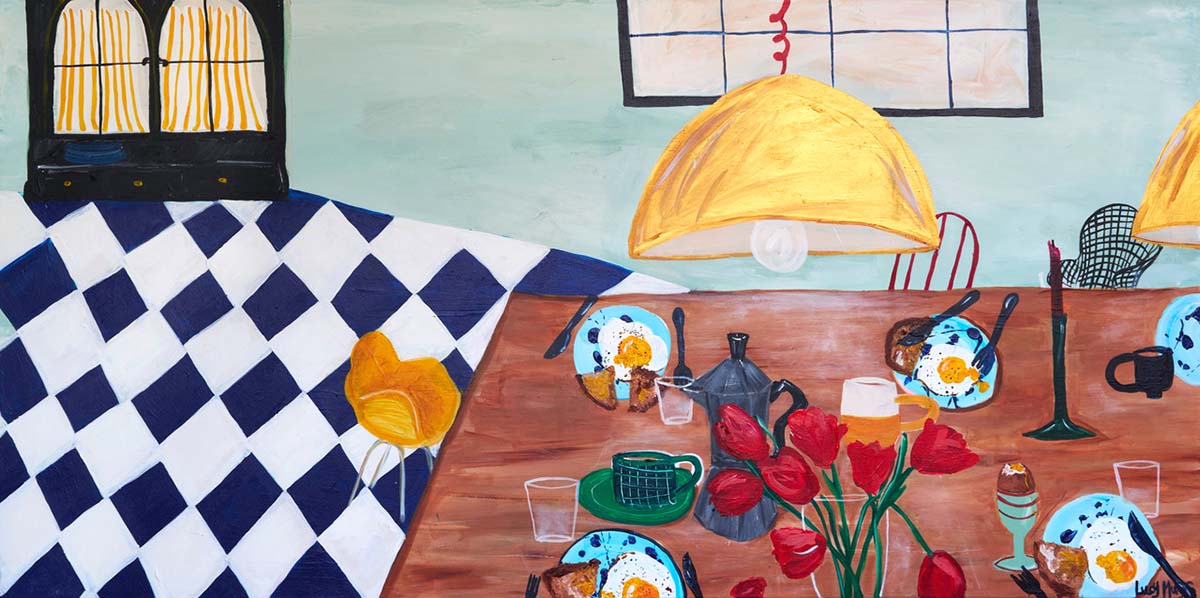 artist Lucy Muss Sunny Side Up 2026_ hackney art week