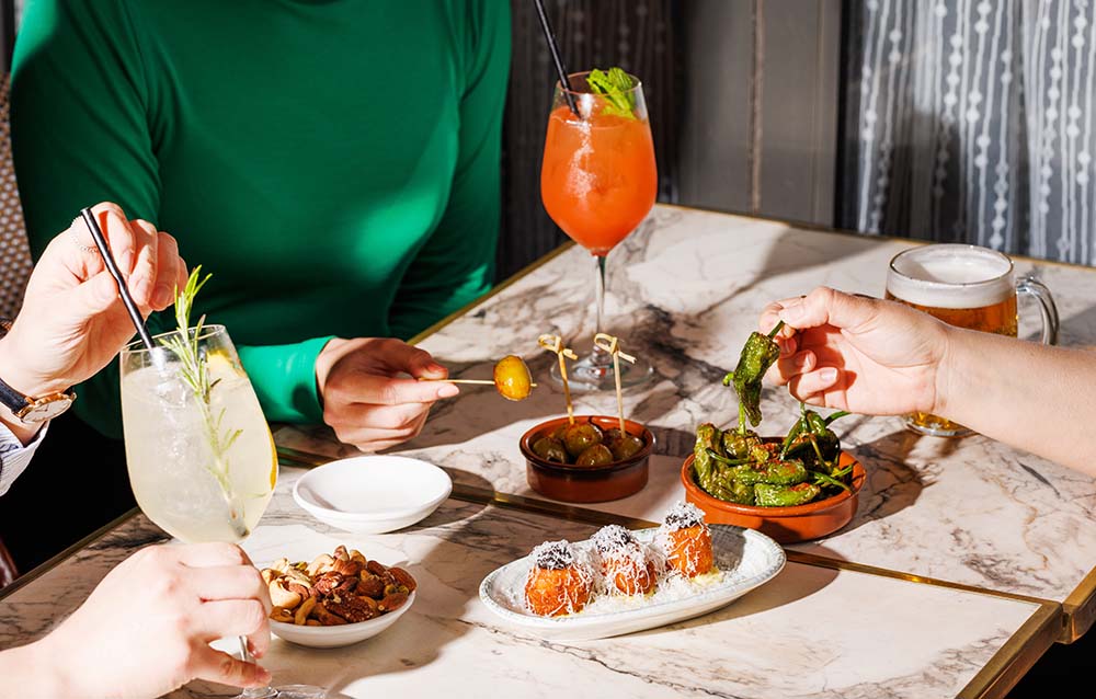 galvin bistro and bar summer terrace spitalfields