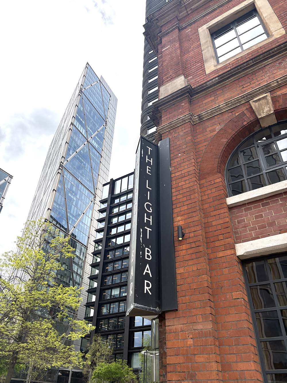 The light bar and restaurant