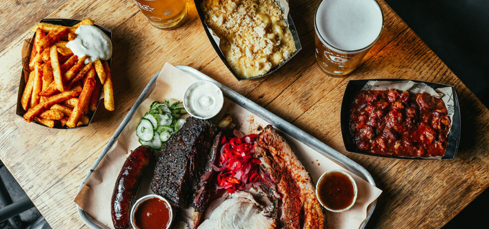 from the ashes bbq platter east london