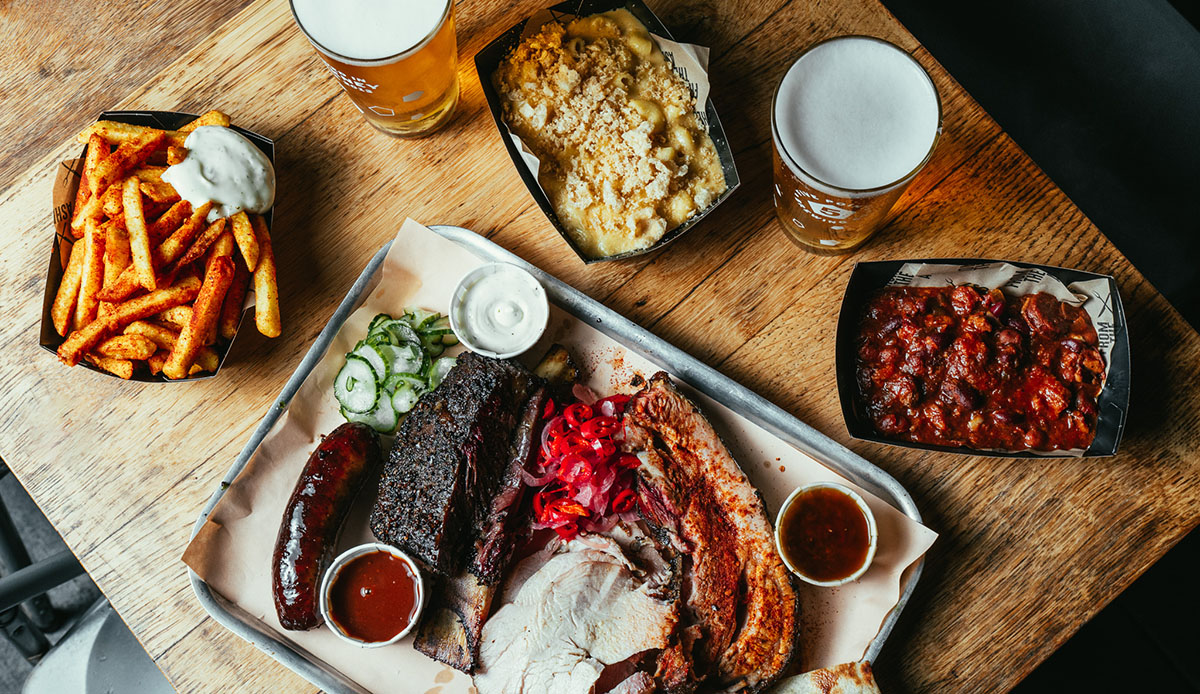 from the ashes bbq platter east london