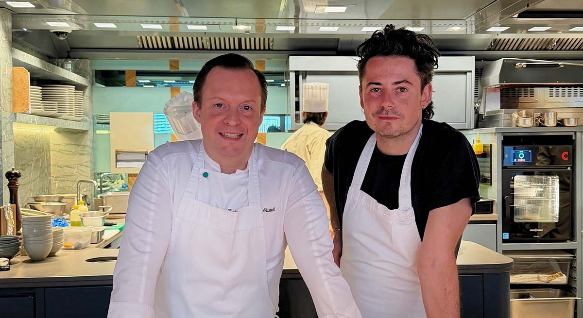Pavyllon and Behind restaurants chefs