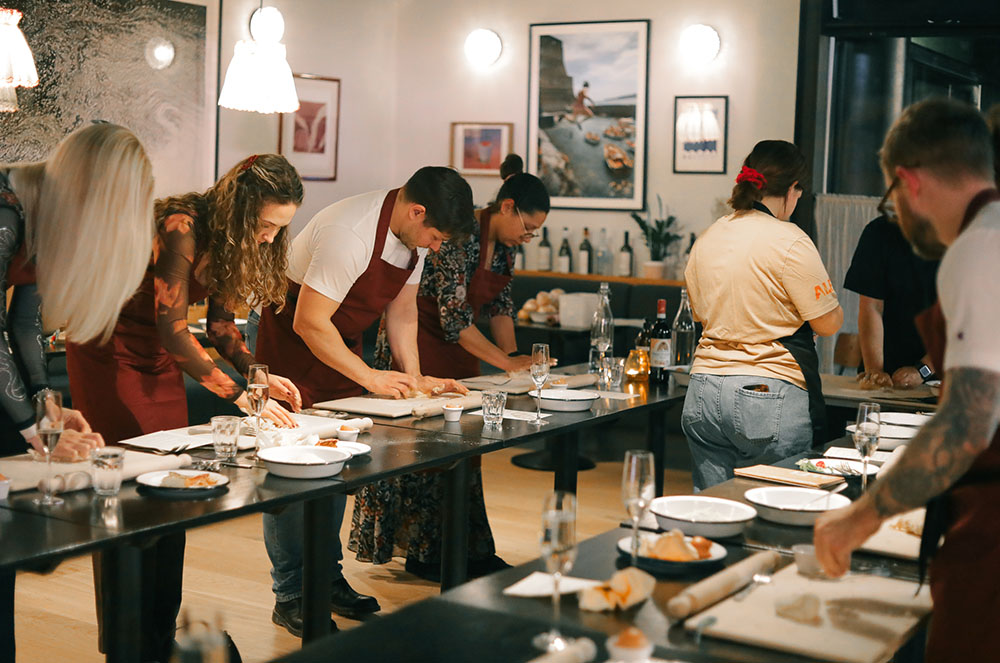 alfi italian restaurant pasta making workshops spitalfields
