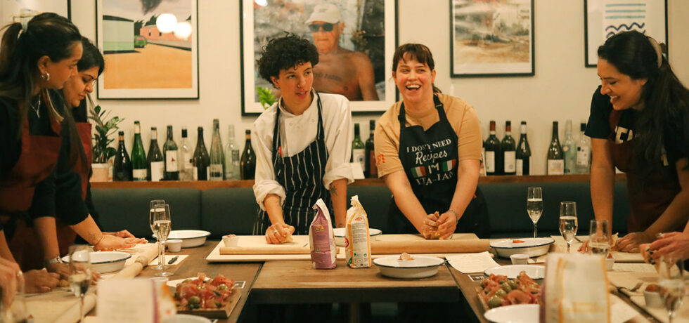 alfi italian restaurant pasta making workshops spitalfields