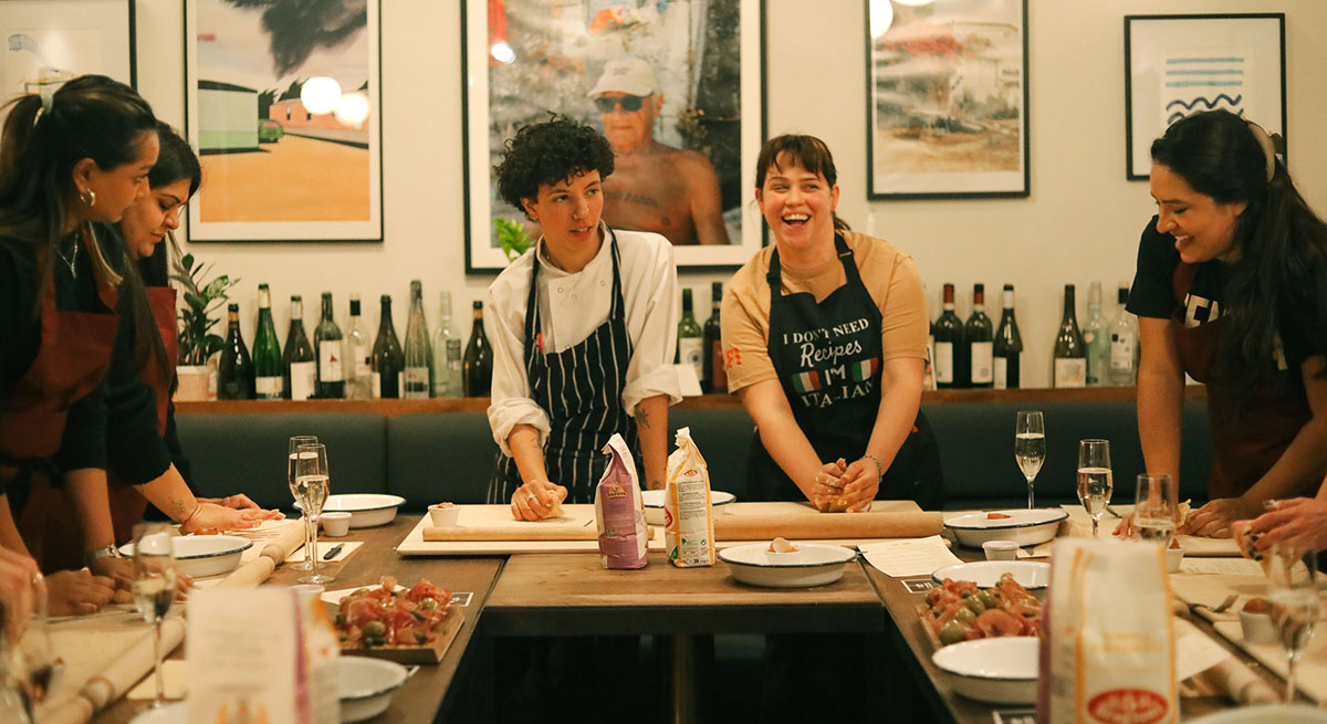 alfi italian restaurant pasta making workshops spitalfields