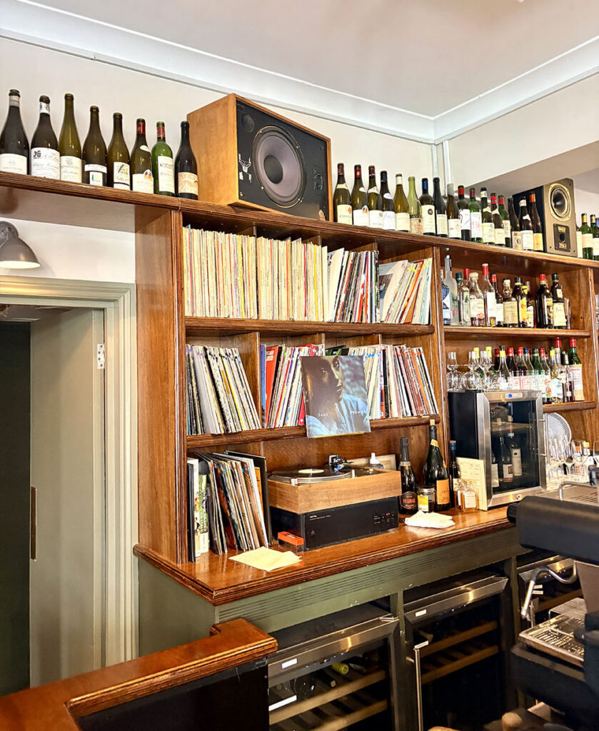 duchy restaurant shoreditch vinyl collection