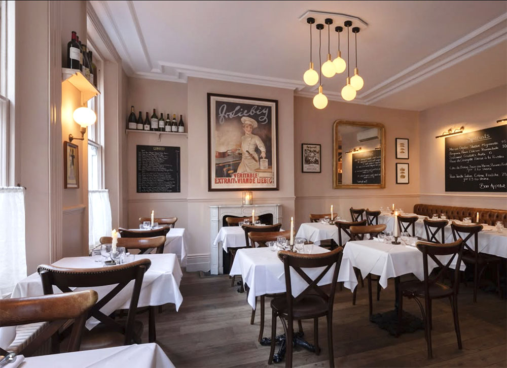 Sable french bistro the princess of shoreditch